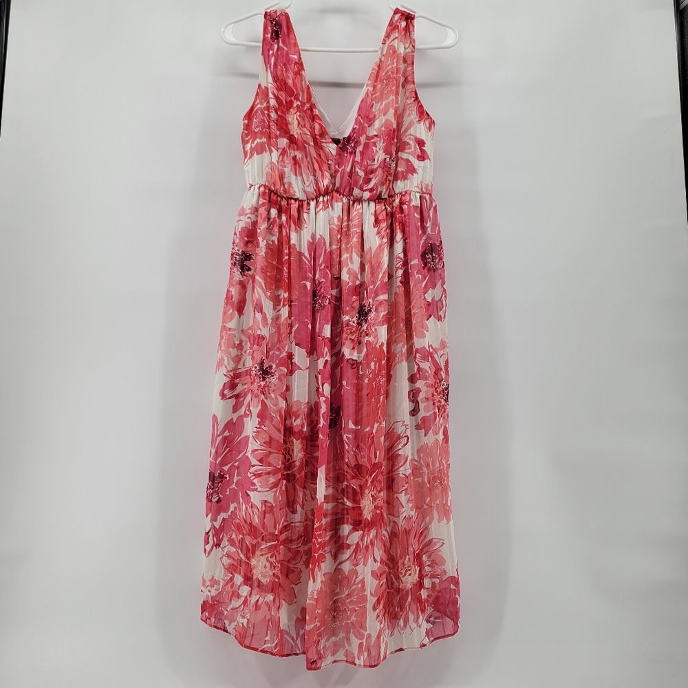 Maternal america floral midi dress M